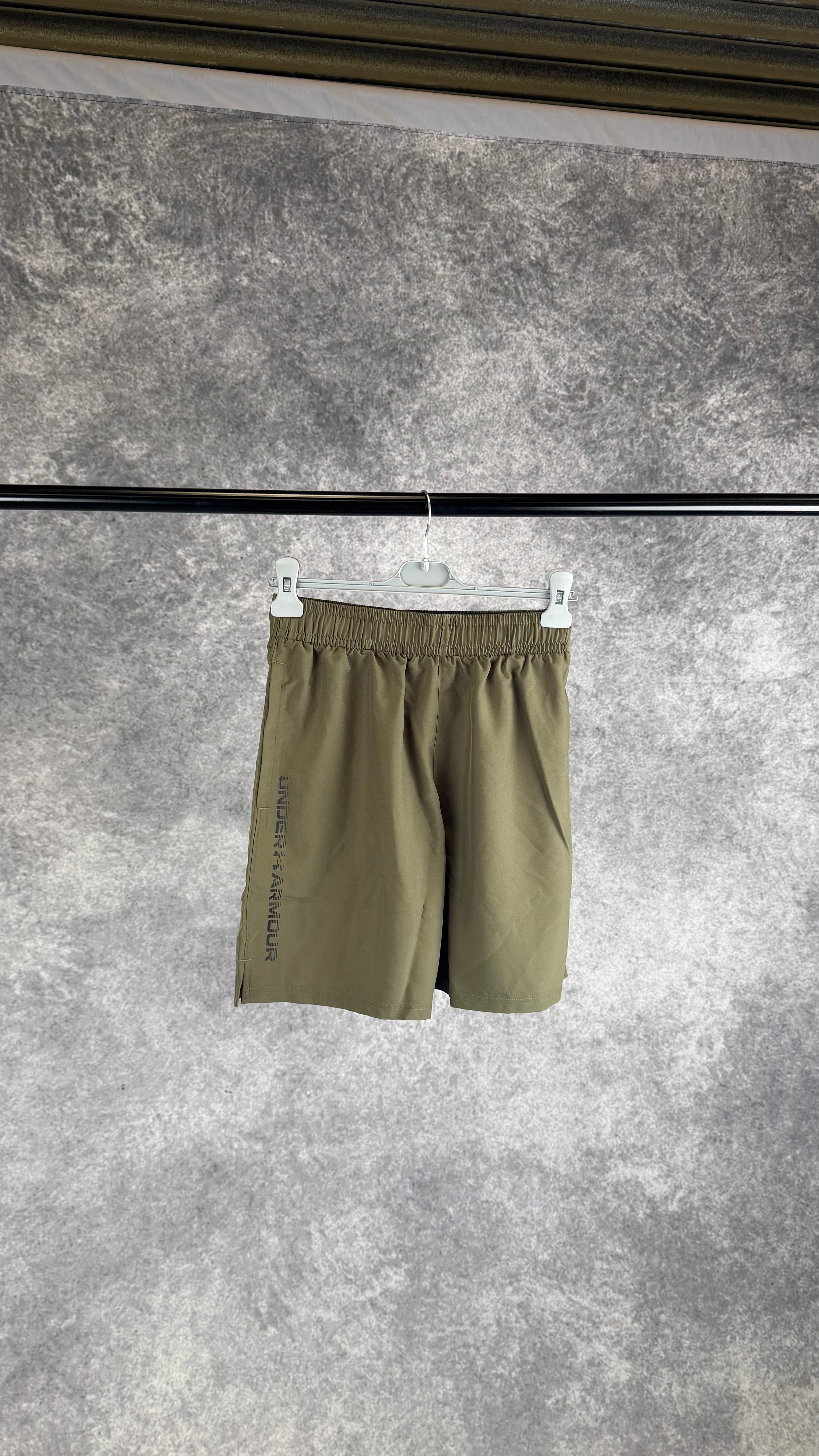 Under armour khaki woven shorts