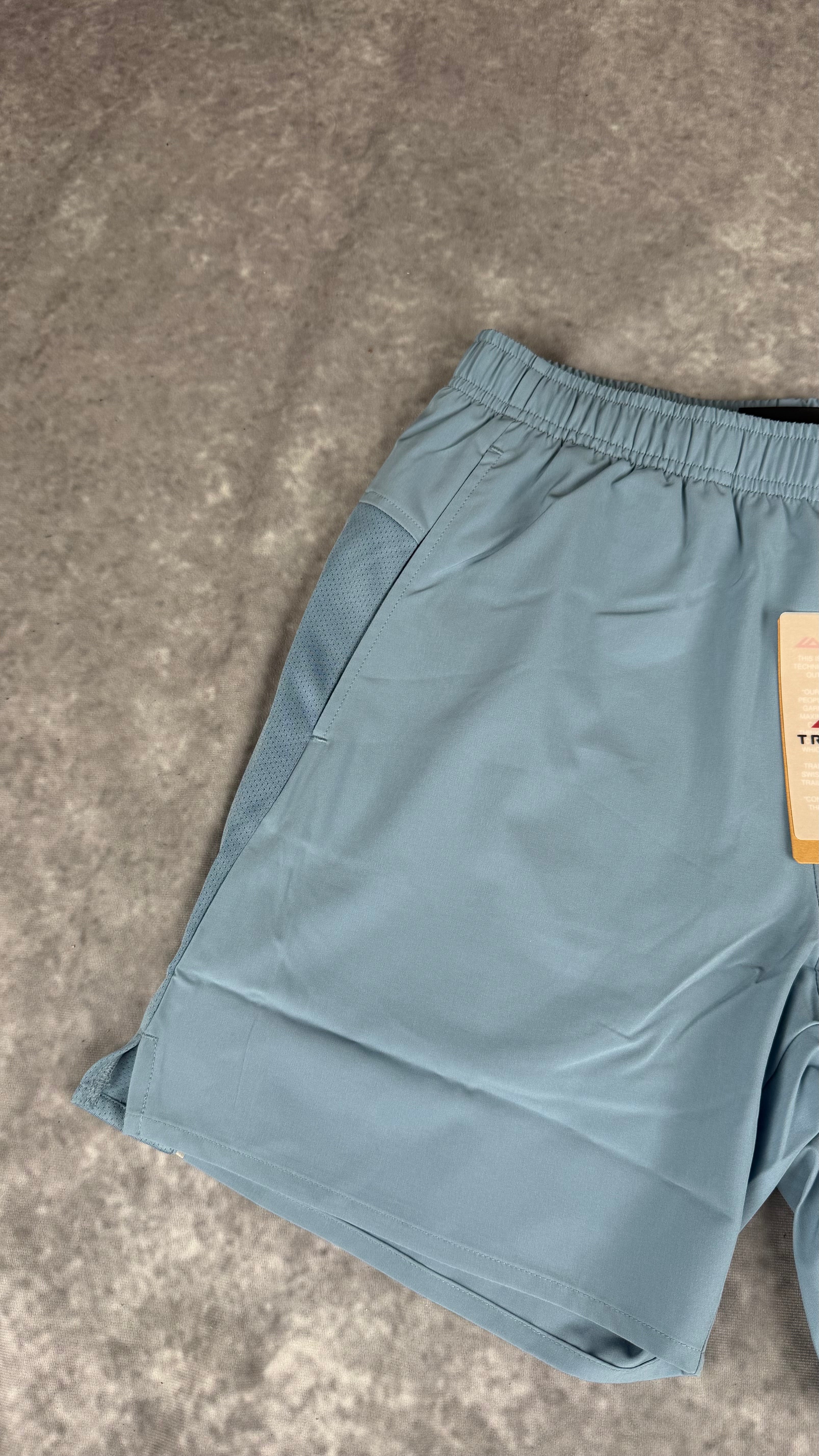 Trailberg essentials 2.0 shorts faded denim