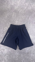 Retail £25 Under Armour tech woven word mark navy shorts.