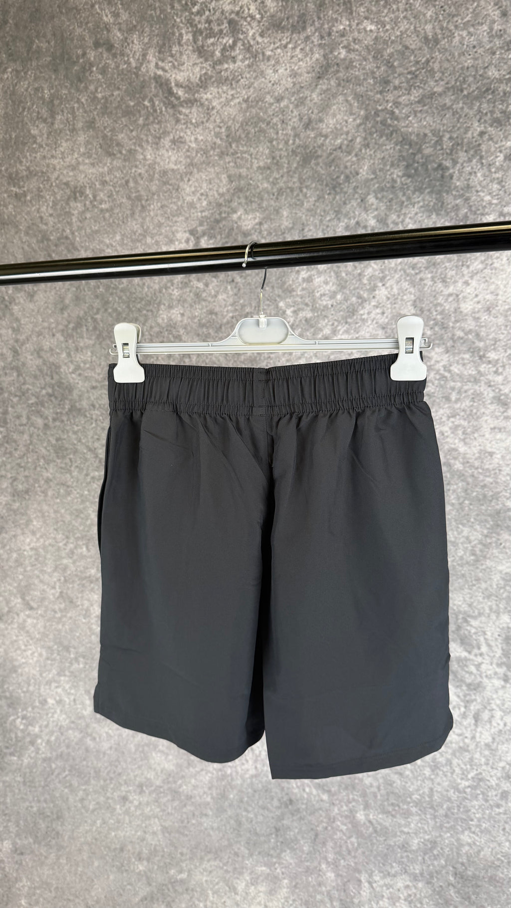 Under armour black woven shorts