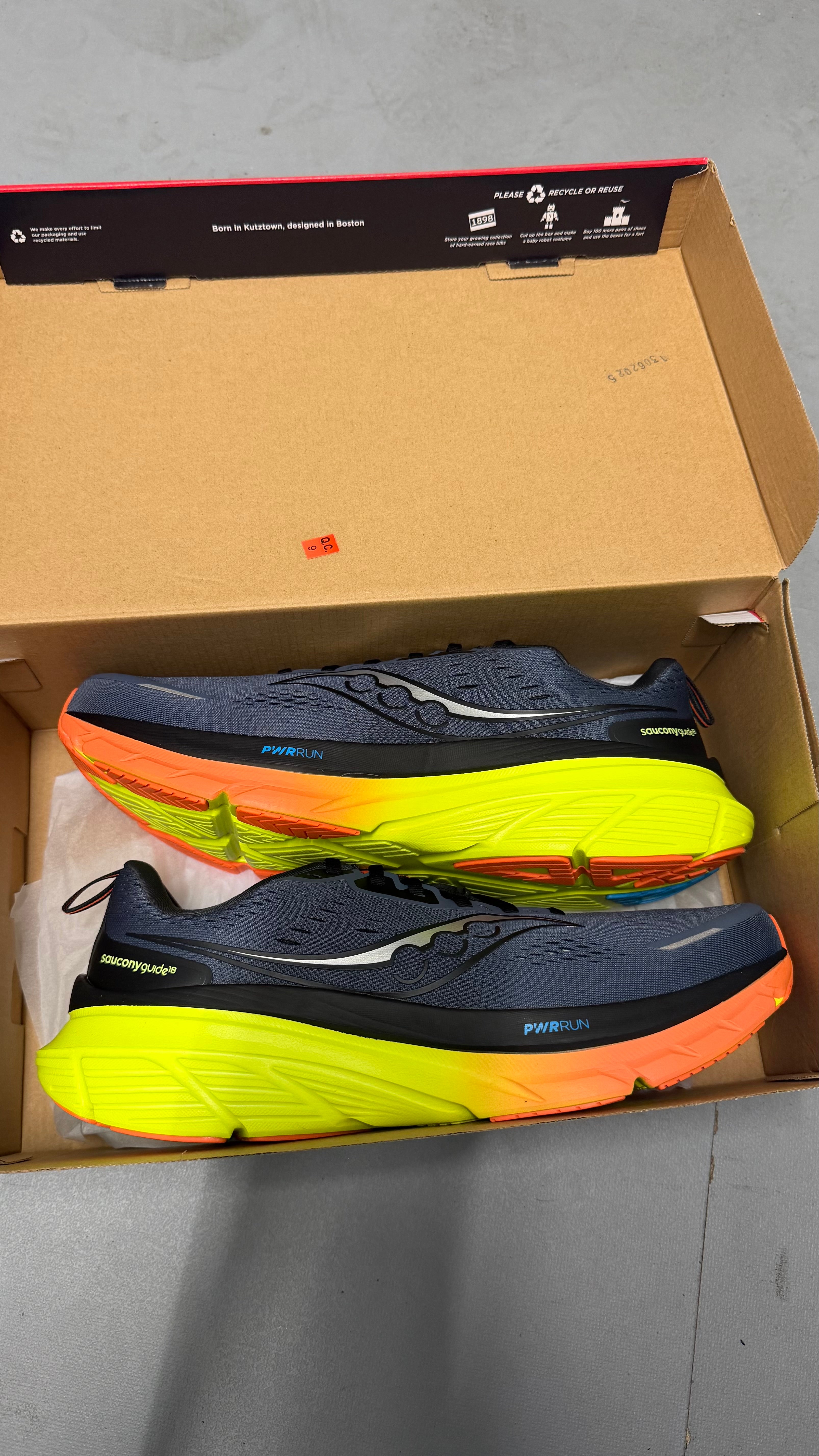 Saucony guide 18 shadow/vizi