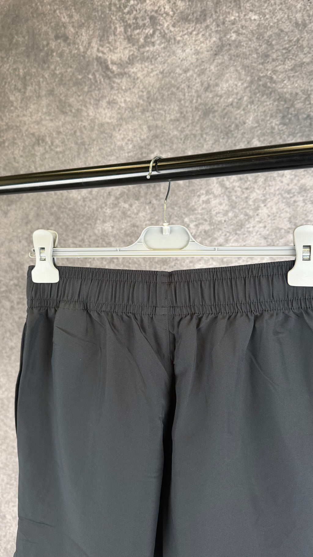 Under armour black woven shorts