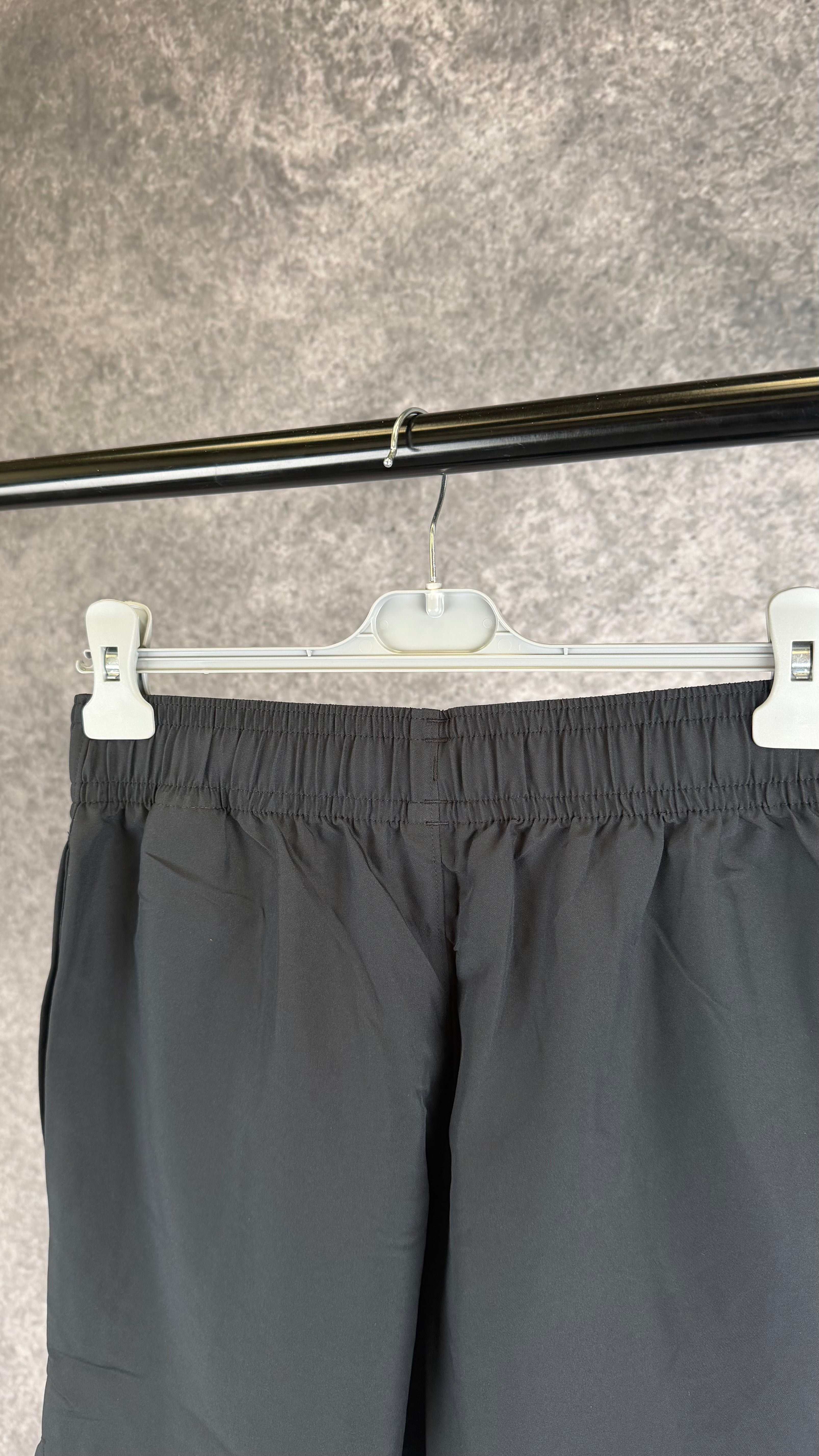Under armour black woven shorts