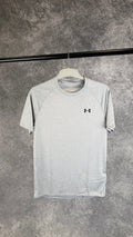 Under armour tech 2.0 grey t shirt
